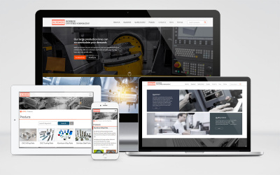 KOSMOS INDUSTRIES CORPORATION 網站設計作品